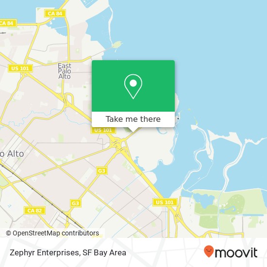 Zephyr Enterprises map