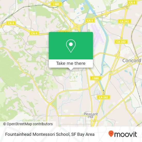 Fountainhead Montessori School map