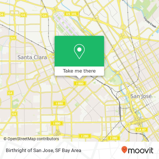 Birthright of San Jose map