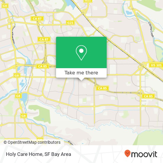 Holy Care Home map