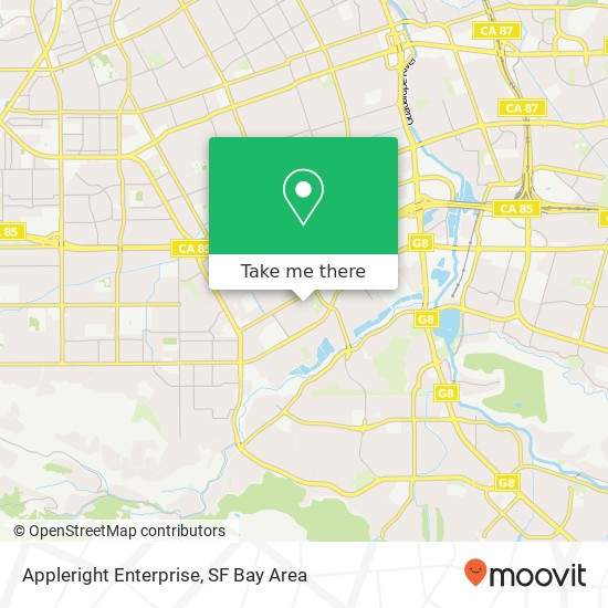 Mapa de Appleright Enterprise