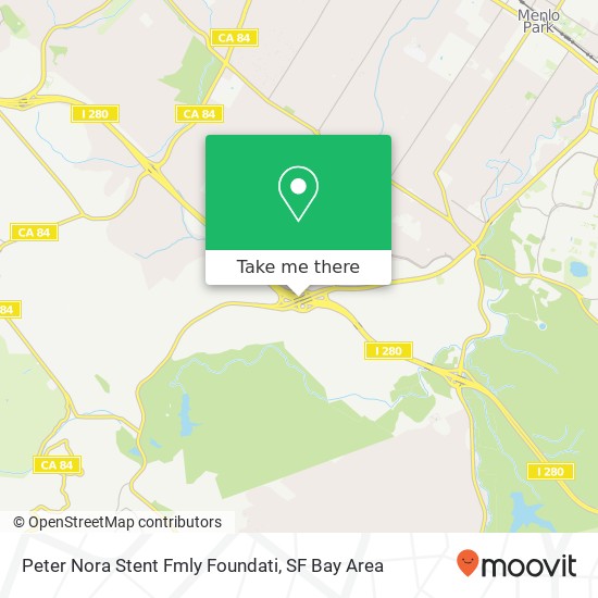 Mapa de Peter Nora Stent Fmly Foundati