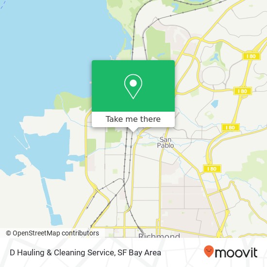 Mapa de D Hauling & Cleaning Service