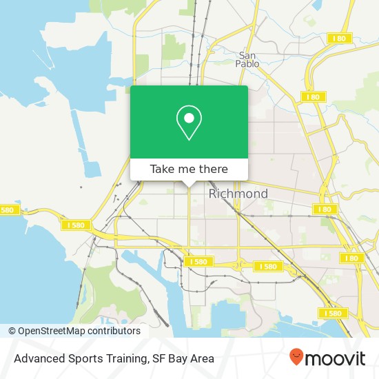 Advanced Sports Training map