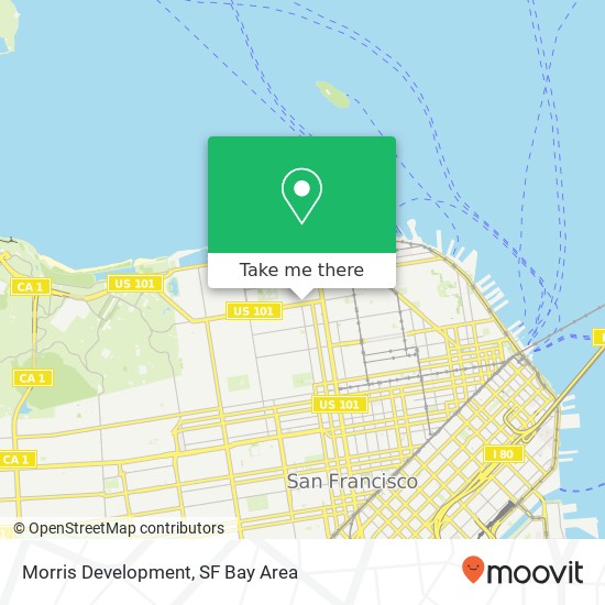 Morris Development map