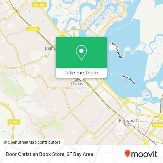 Door Christian Book Store map