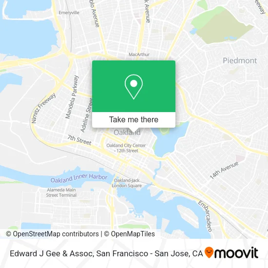 Mapa de Edward J Gee & Assoc