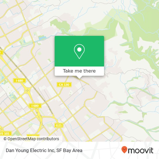 Mapa de Dan Young Electric Inc