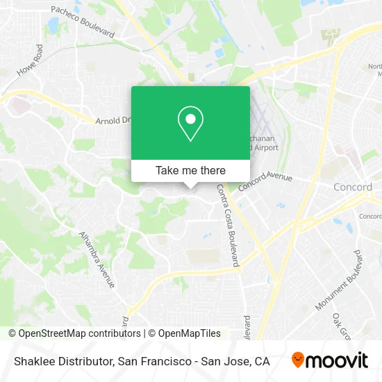 Mapa de Shaklee Distributor