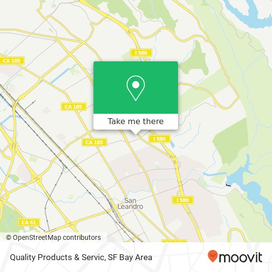 Quality Products & Servic map