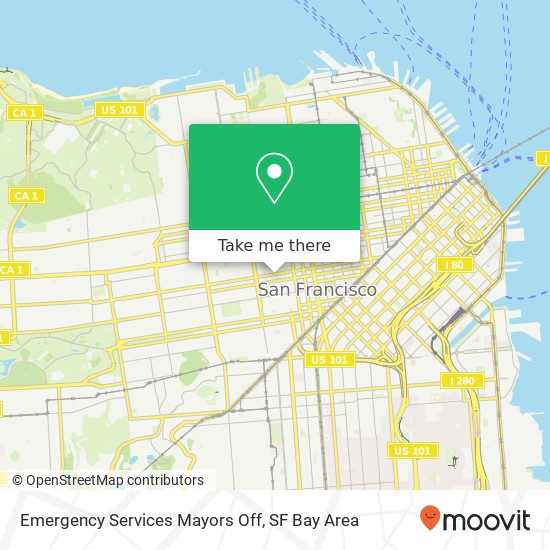 Mapa de Emergency Services Mayors Off