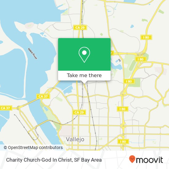 Mapa de Charity Church-God In Christ