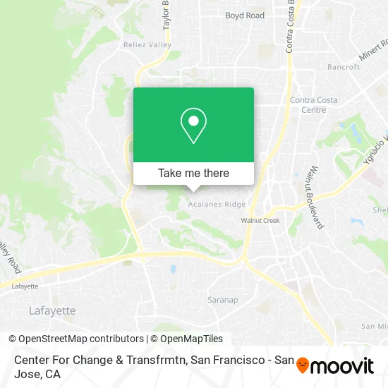 Center For Change & Transfrmtn map