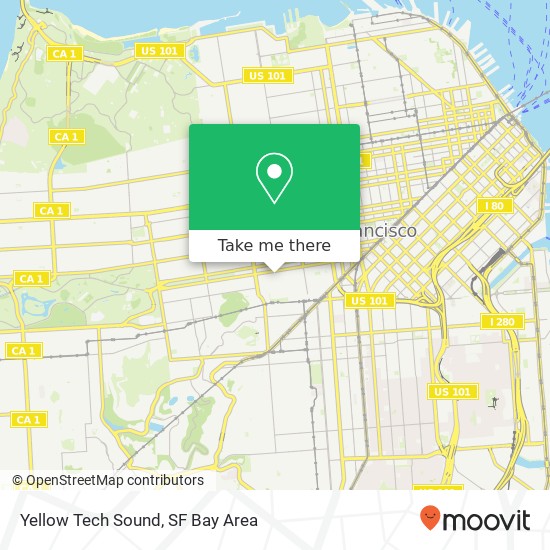 Yellow Tech Sound map