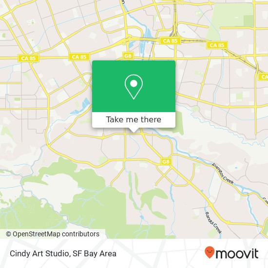 Cindy Art Studio map