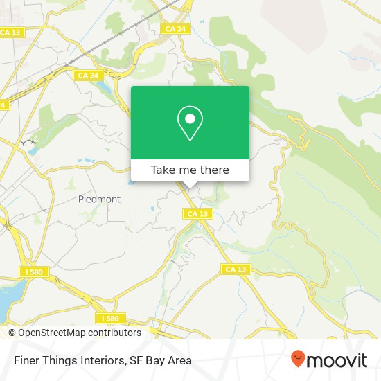 Finer Things Interiors map