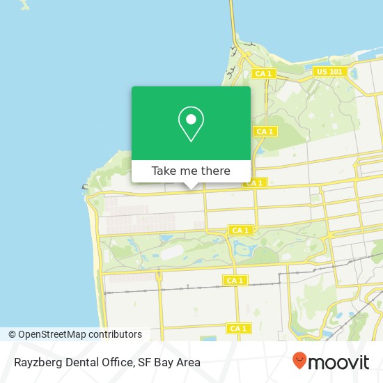 Rayzberg Dental Office map