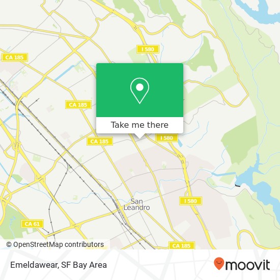 Emeldawear map