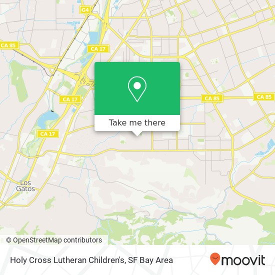 Mapa de Holy Cross Lutheran Children's