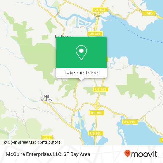 Mapa de McGuire Enterprises LLC