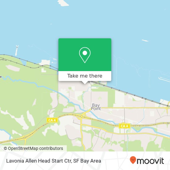 Lavonia Allen Head Start Ctr map