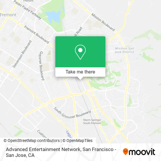 Advanced Entertainment Network map