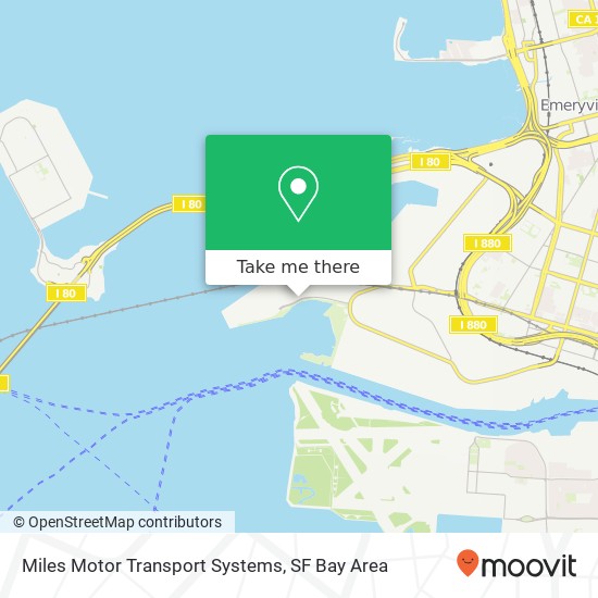 Mapa de Miles Motor Transport Systems