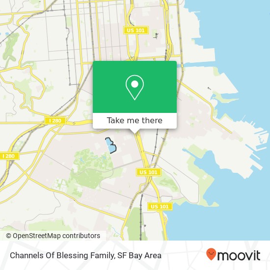 Mapa de Channels Of Blessing Family