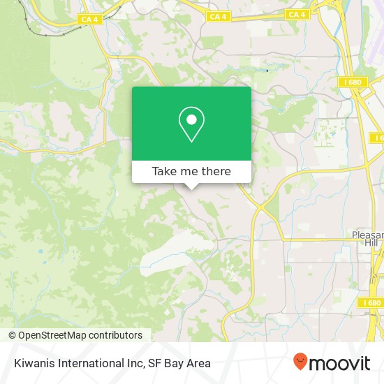 Kiwanis International Inc map