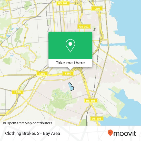 Mapa de Clothing Broker