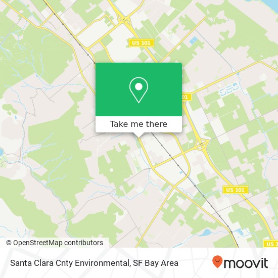 Santa Clara Cnty Environmental map