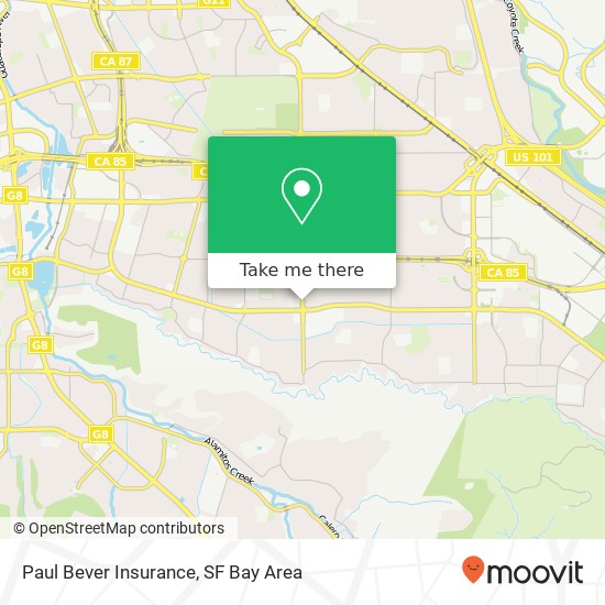 Paul Bever Insurance map