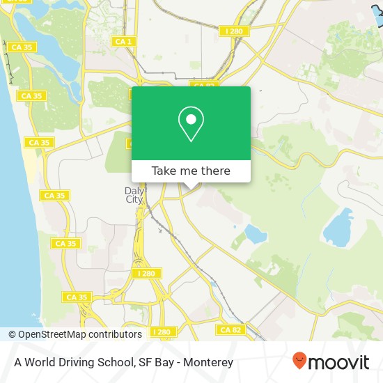 Mapa de A World Driving School