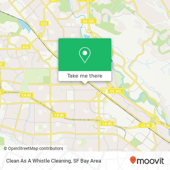 Clean As A Whistle Cleaning map