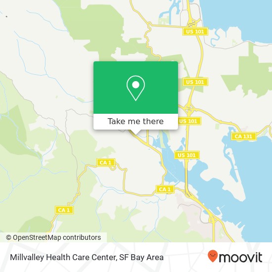 Millvalley Health Care Center map
