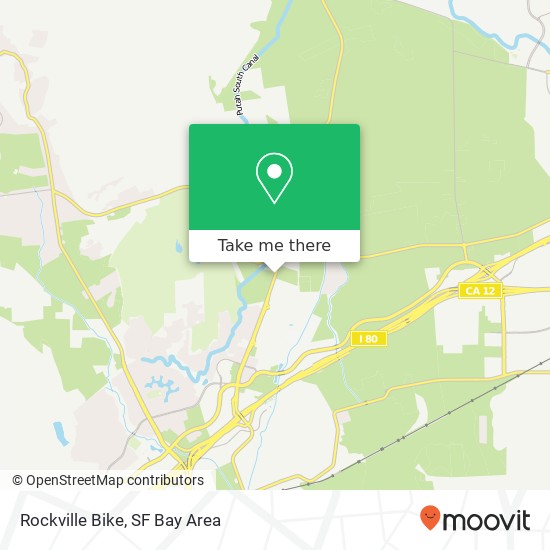 Mapa de Rockville Bike