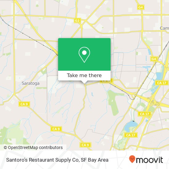 Santoro's Restaurant Supply Co map