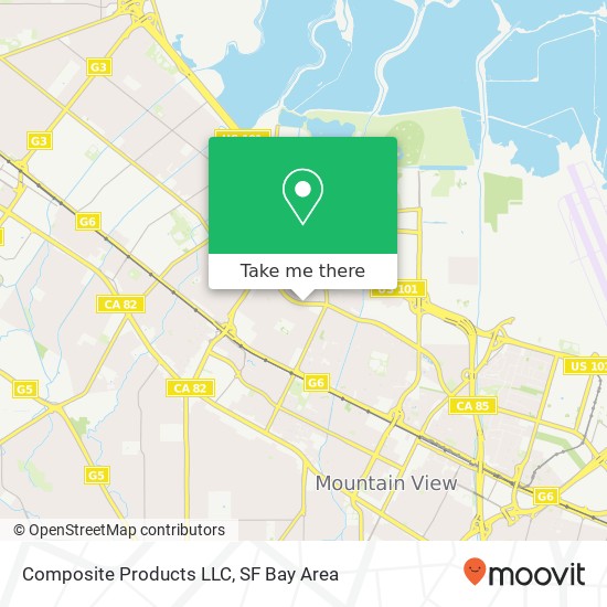 Mapa de Composite Products LLC