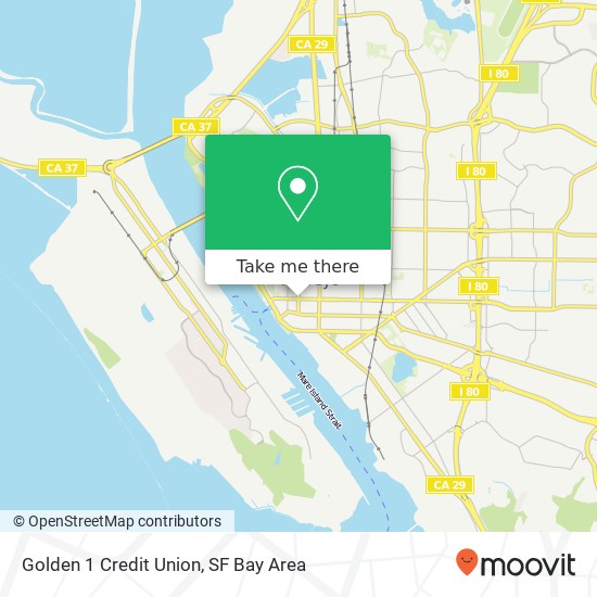 Golden 1 Credit Union map