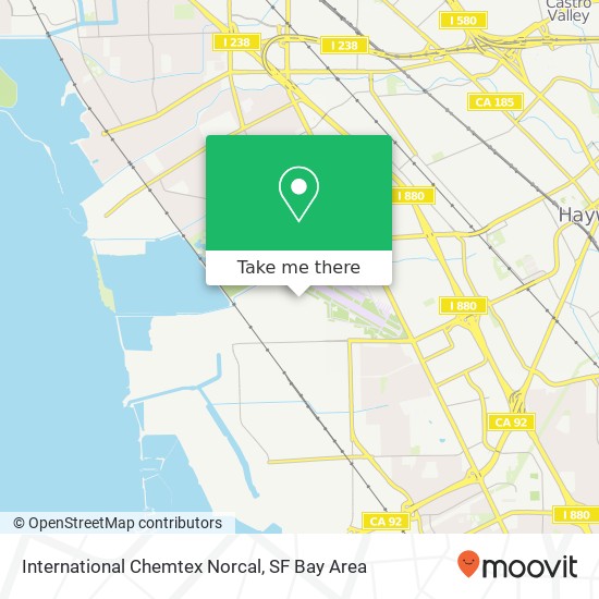 Mapa de International Chemtex Norcal