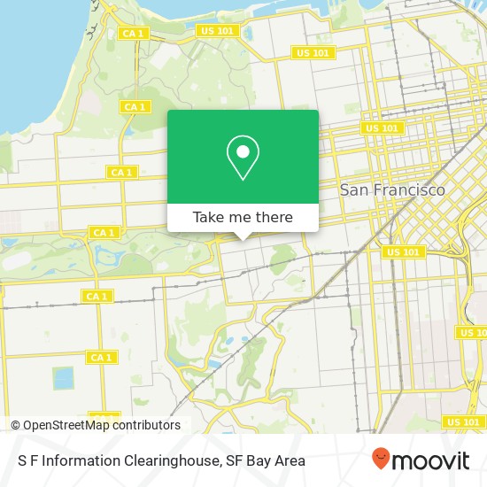 Mapa de S F Information Clearinghouse
