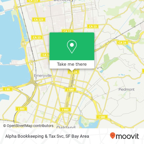 Alpha Bookkeeping & Tax Svc map