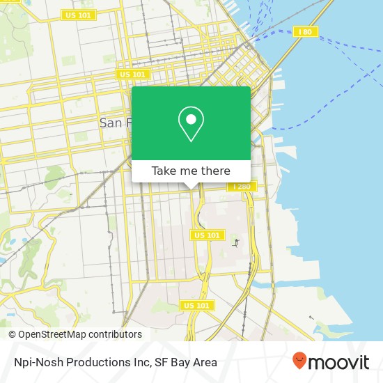 Mapa de Npi-Nosh Productions Inc