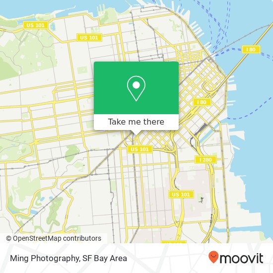 Ming Photography map