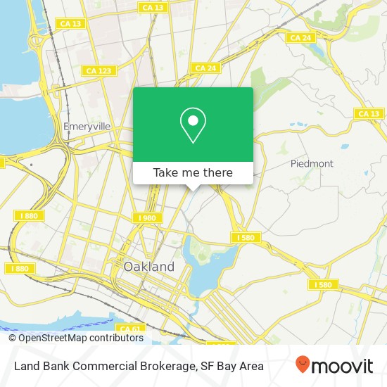 Land Bank Commercial Brokerage map