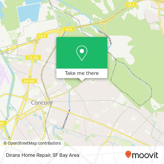 Mapa de Dirans Home Repair