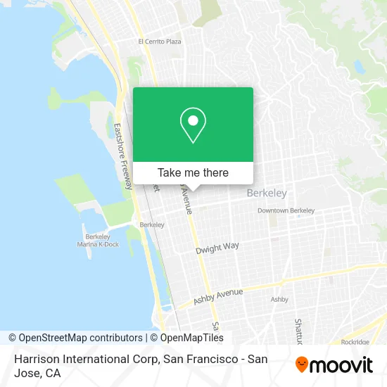 Mapa de Harrison International Corp