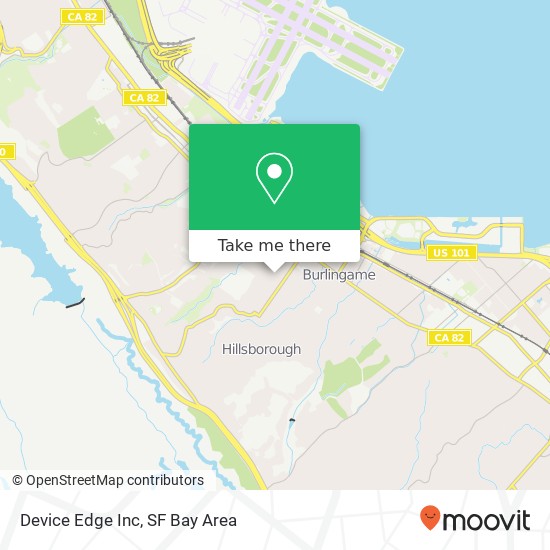 Mapa de Device Edge Inc