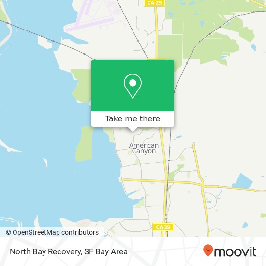 Mapa de North Bay Recovery