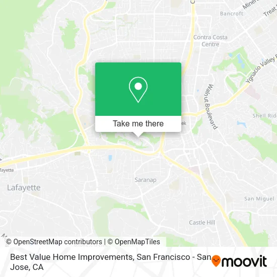 Best Value Home Improvements map